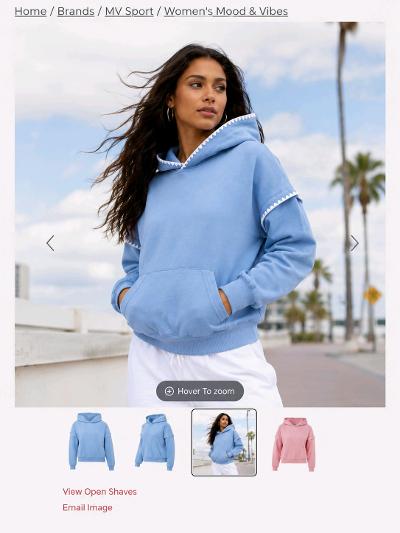 Skyline Women’s Hoodie W25115